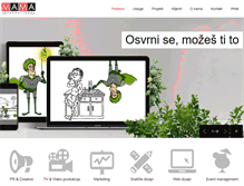 Tablet Screenshot of mama-cg.com